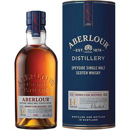 Aberlour Aberlour Speyside Single Malt Scotch Whisky 14 ans la bouteille de 70cl + étui