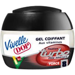 Dop Vivelle Dop Gel coiffant aux vitamines, fixation turbo, force 8 le pot de 150 ml
