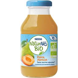 Nestlé Nestlé NaturNes BIO - Boisson poire abricot, dès 6 mois la bouteille de 200 ml