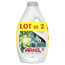 Ariel Lessive Liquide Unstoppable Touche de Lenor Le lot de 2 bidons - 44 lavages