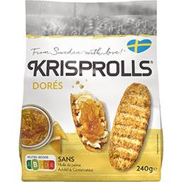 Krisprolls Krisprolls Petits pains suédois dorés le sachet de 240 g