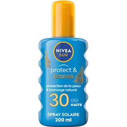 Nivea Nivea Sun - Spray protection solaire Protect & Bronze FPS 30 le spray de 200 ml