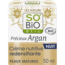 SO'BiO étic So'bio Etic Précieux Argan - Crème nutritive redensifiante nuit le pot de 50 ml