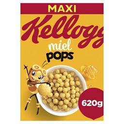 Kellogg's Kellogg's Miel Pops - Céréales maïs soufflé au miel la boite de 620 g
