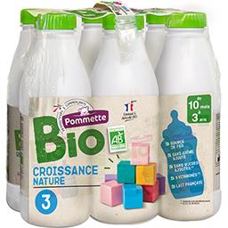 Lait De Suite Liquide 3 Nature Bio De 1 A 3 Ans Bio Pommette Intermarche