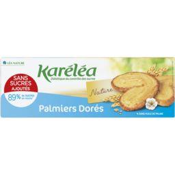 Karéléa Karéléa Palmiers dorés s-sucres le paquet de 100 g