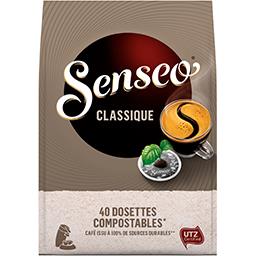Maison du Café Senseo Dosettes de café moulu Classique le paquet de 40 dosettes - 277 g