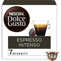 Nescafé Nescafé Capsules de café compatibles Dolce Gusto - Espresso intenso la boîte de 16 capsules - 210g