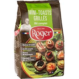Roger Roger Mini toasts aixois au blé complet Le sachet de 150g