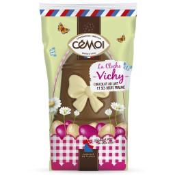 Cémoi Cloche Vichy chocolat lait garni le sachet de 154g