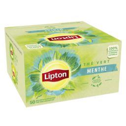 Lipton Lipton Thé vert menthe la boite de 50 sachets - 80 g