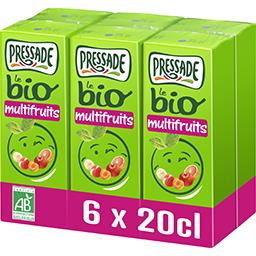 Pressade Pressade Nectar multifruits BIO les 6 briquettes de 20 cl