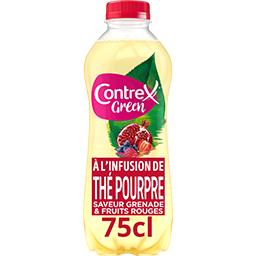 Contrex Contrex green antioxydant thé pourpre grenade fruits rouges la bouteille de 75cl