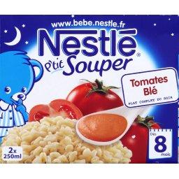 P Tit Souper Soupe Du Soir Tomates Ble 8 Mois Nestle Bebe Intermarche