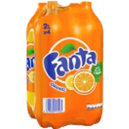Fanta Fanta Soda orange le pack de 4x2L