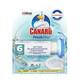 Canard WC Fresh Disc - Disque nettoyant WC eucalyptus l'applicateur + 6 disques