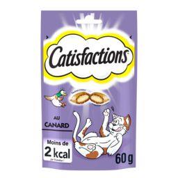Catisfactions Catisfactions Friandises au canard pour chat le sachet de 60g
