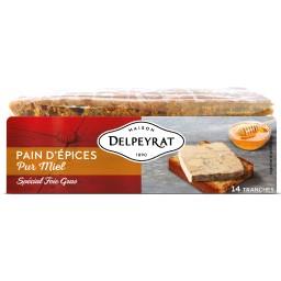 Delpeyrat Delpeyrat Pain d'épices recette authentique pur miel la pièce de 150g