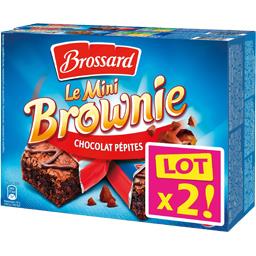 Brossard Brossard Le Mini Brownie chocolat pépites les 8 sachets de 30 g