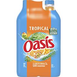 Oasis Oasis Boisson Tropical les 2 bouteilles de 2 l