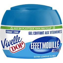 Dop Vivelle Dop Gel Cheveux Coiffant Fixation Effet Mouillé Le pot de 190ml