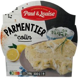 Paul & Louise Paul & louise Parmentier de colin crème fraiche et fines herbes la barquette de 300g