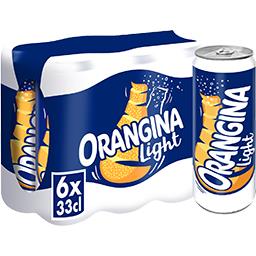 Orangina Orangina Light - Soda aux fruits les 6 canettes de 33 cl
