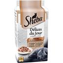 Sheba Délices du jour - Emincés en sauce terre & mer pour ... les 6 sachets de 50 g