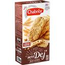 Chabrior Biscuit Petit Déj multi céréales la boite de 32 - 400 g