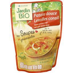 Jardin bio Nos Soupes Gourmandes - Patate douce lentilles corai... le sachet de 260 g