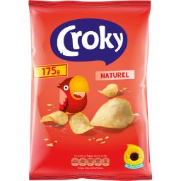 Croky Chips naturel le sachet de 175 g