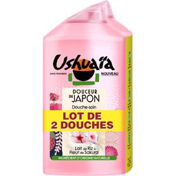 Ushuaïa Douche soin Douceur du Japon le flacons de 250 ml