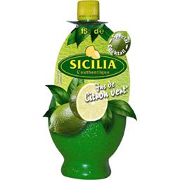 Jus de citron vert pressé Jus de citron vert pressé,SICILIA,le flacon de 15cl
