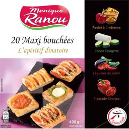 Maxi bouchées assortis L'apéritif Dinatoire, la boite de 20 - 400 g Maxi bouchées assortis L'apéritif Dinatoire, la boite de 20 - 400 g,CLAUDE LEGER,la boite de 20 - 400 g