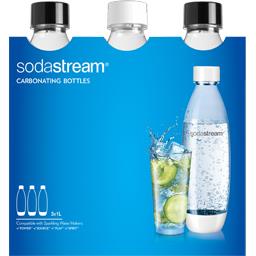 BOUTEILLE SODASTREAM FUSE 1L GRAND MODELE HIPSTER X3