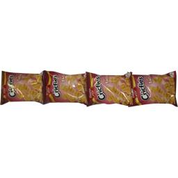 Bouton d'Or Biscuits apéritif Cricfie's goût bacon les 4 sachets de 60 g