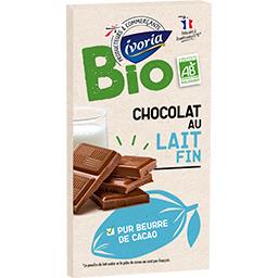 Ivoria Chocolat au lait extra-fin BIO la tablette de 100 g