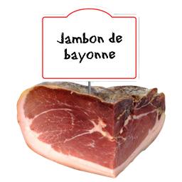 Jambon entier de Bayonne, au rayon traditionnel, à la coupe Jambon entier de Bayonne, au rayon traditionnel, à la coupe ,DELPEYRAT,Jambon de Bayonne,à la coupe