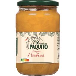 Compote de pêches Compote de pêches,ELODIE,le pot de 600g