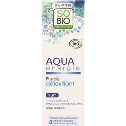 So'bio Etic Fluide détoxifiant Aqua Energie nuit le tube de 50 ml