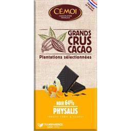 Chocolat bio noir Grand cru Cémoi
