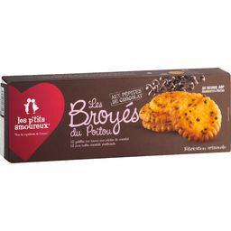 Les P'tits Amoureux Galettes Les Broyés du Poitou aux pépites de chocola... la boite de 220 g