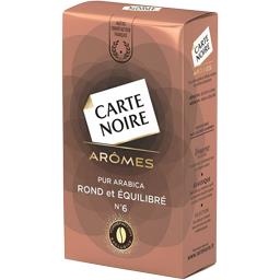Carte Noire Arômes - Café moulu pur arabica Rond et Equilibré n°... le paquet de 250 g