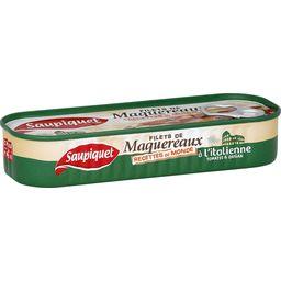 Saupiquet Recettes du Monde - Filets de maquereaux à l'italien... la boite de 169 g
