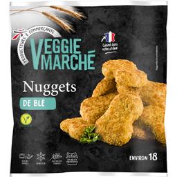 Veggie Marché Nuggets de blé la boite de 18 environ - 360 g