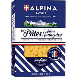 Alpina Savoie Farfalle Les Pâtes filière française la boite de 500 g