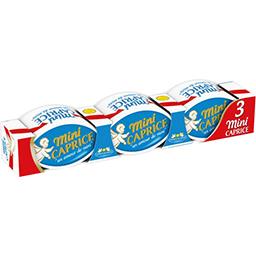 Minis fromages Minis fromages ,MINI CAPRICE,les 3 fromages de 50 g