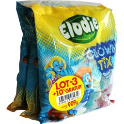 Elodie Bonbons Clown Tix piquant le lot de 3 paquets - 909 g