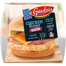 Le gaulois Boucherie - Burger Chicken bacon la boite de 155 g