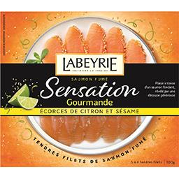 Labeyrie Saumon Fumé Tendres Filets Citron & Sésame
